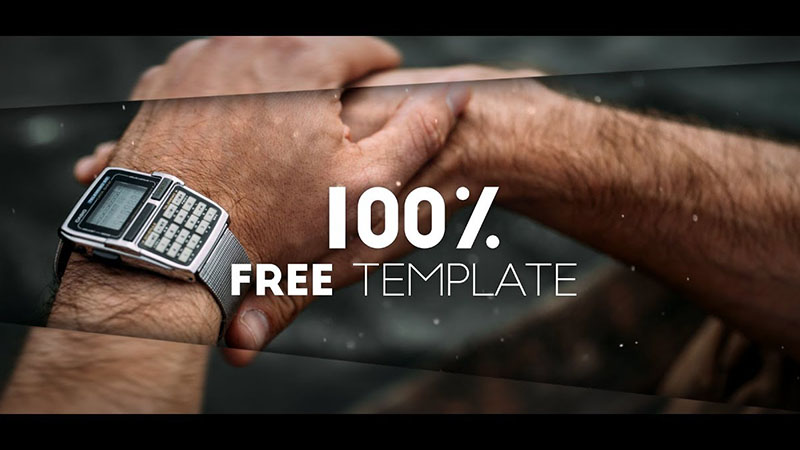 Detail Digital Clock After Effects Template Nomer 41