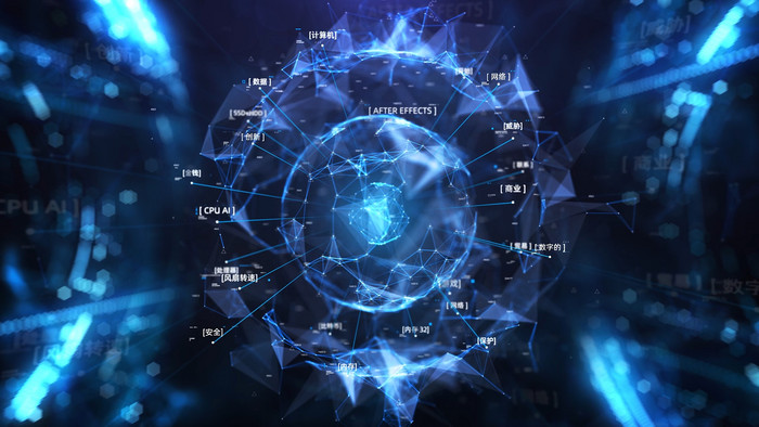 Detail Digital Clock After Effects Template Nomer 46