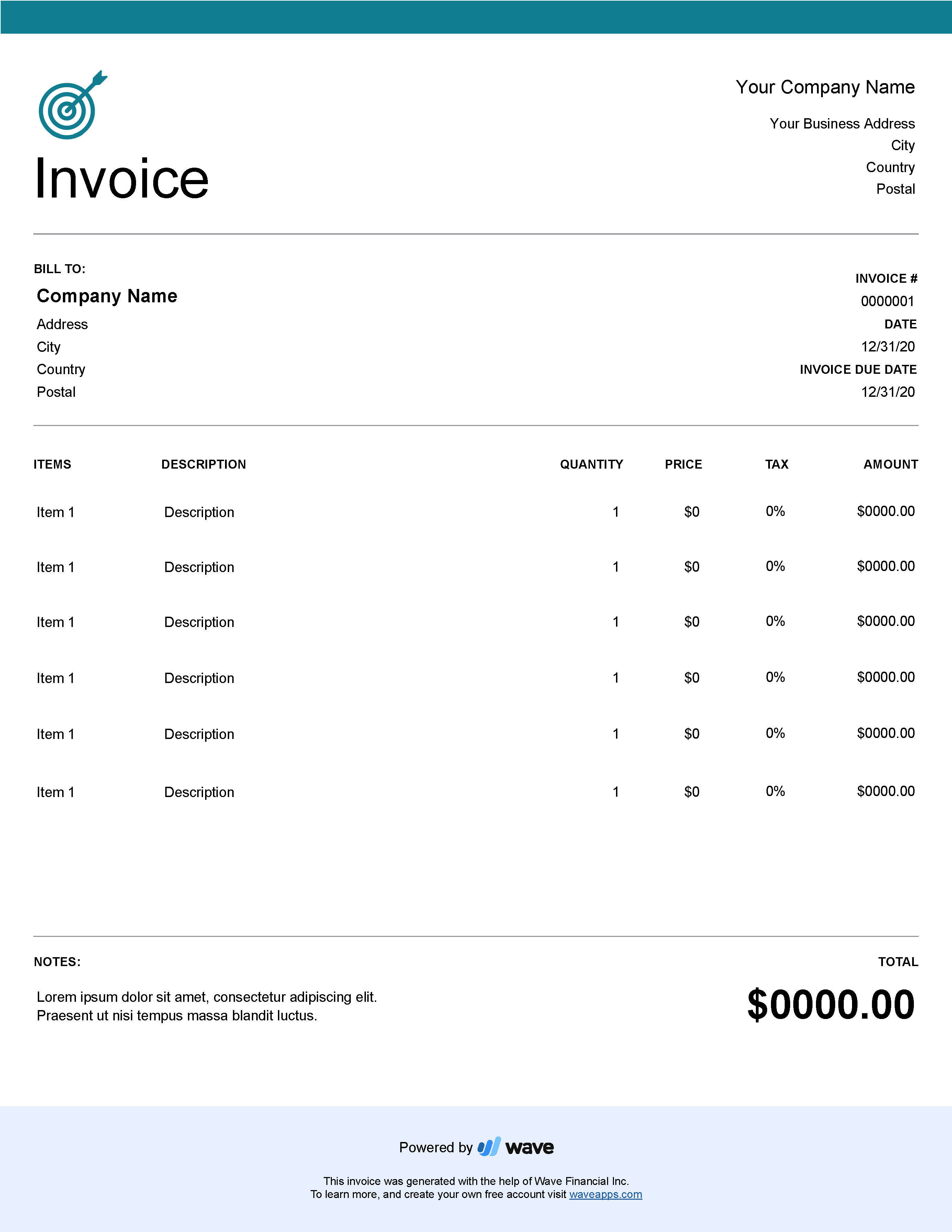 Detail Digital Invoice Template Nomer 15