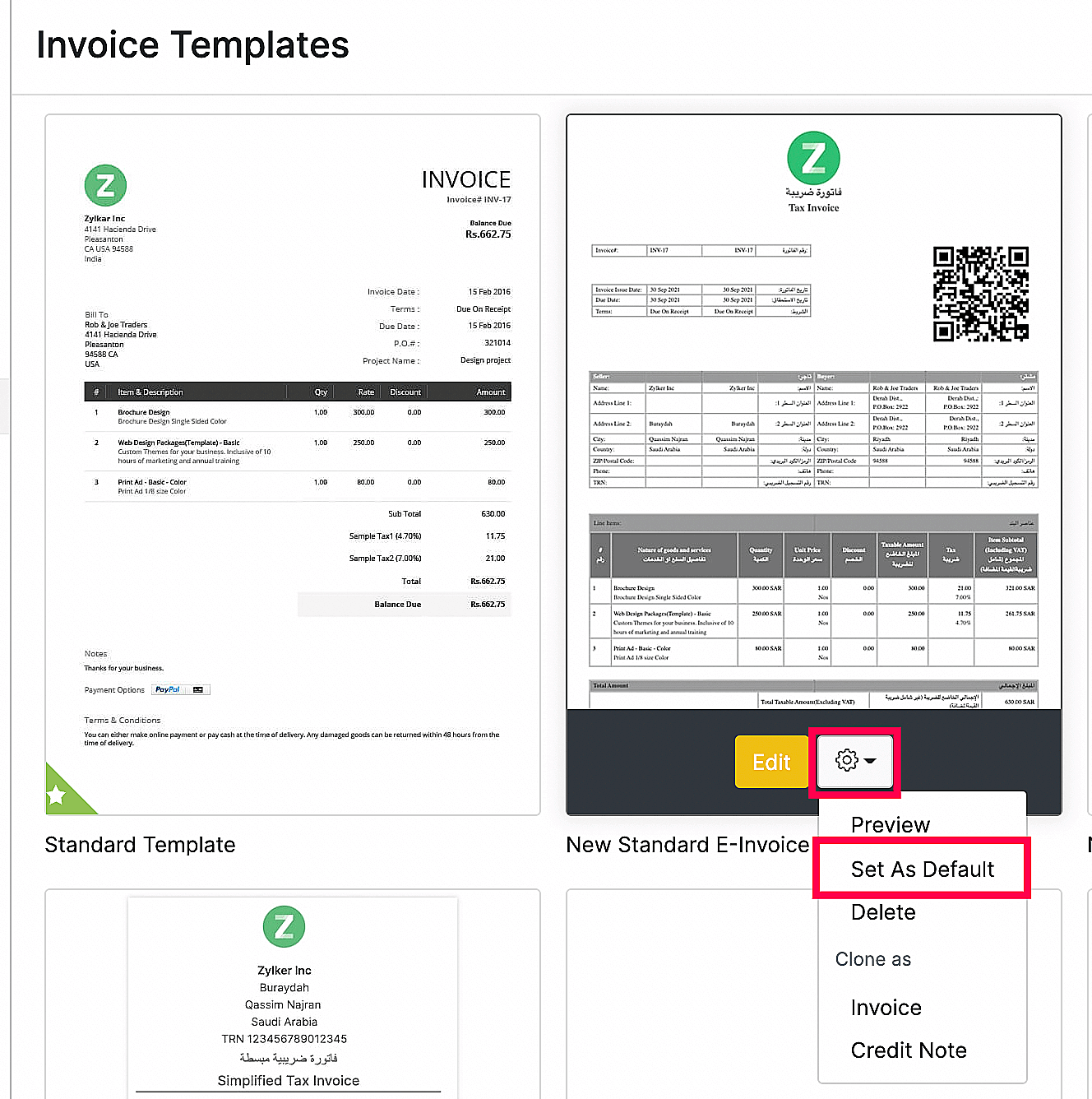 Detail Digital Invoice Template Nomer 34