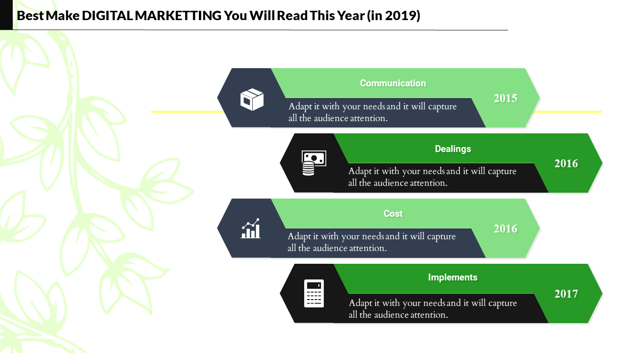 Detail Digital Marketing Plan Template 2019 Nomer 43