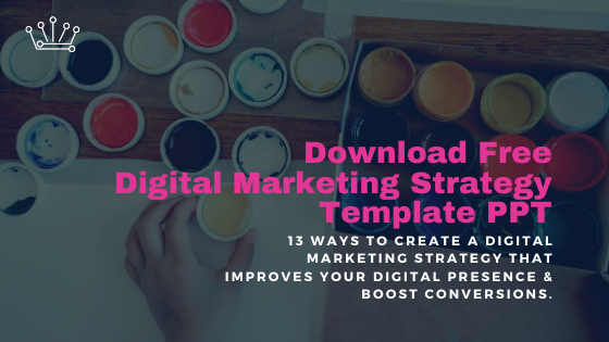 Detail Digital Marketing Strategy Template Ppt Nomer 41