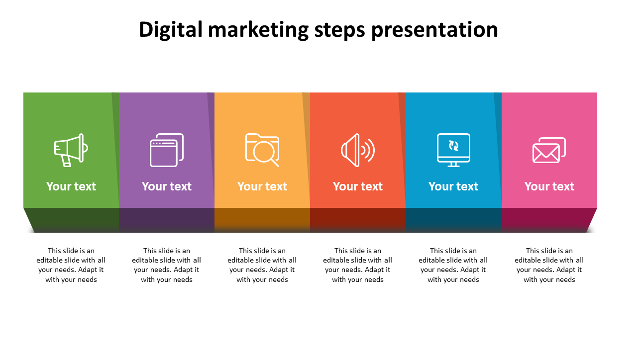 Detail Digital Marketing Strategy Template Ppt Nomer 44