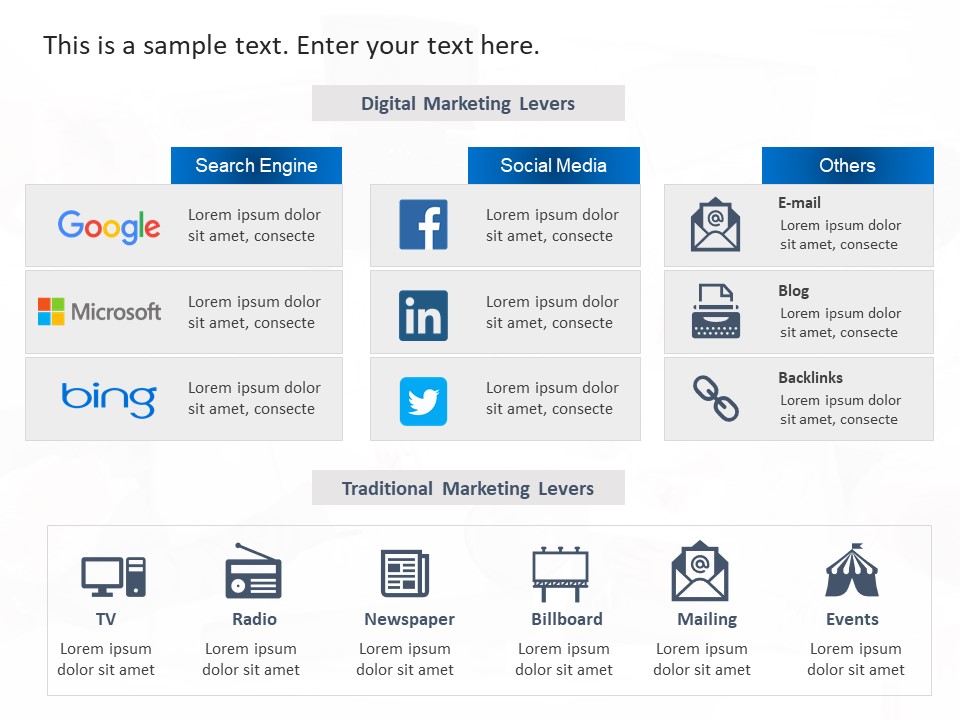 Detail Digital Marketing Strategy Template Ppt Nomer 46