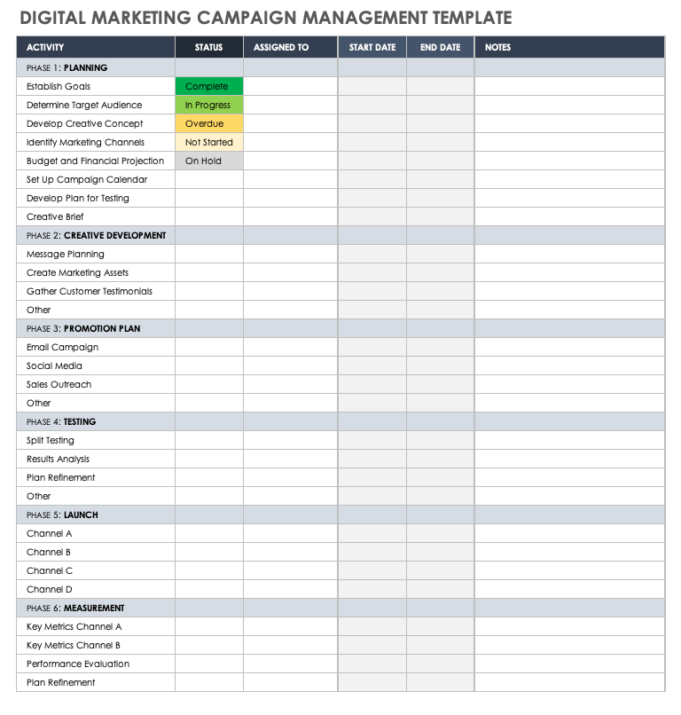 Detail Digital Plan Template Nomer 40