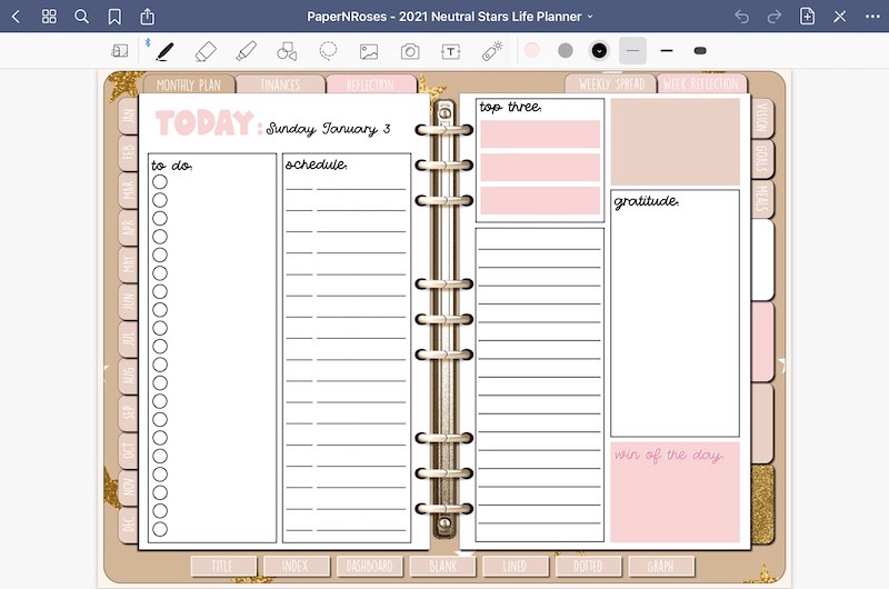 Detail Digital Plan Template Nomer 47