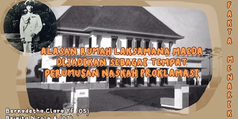 Detail Dimana Rumah Laksamana Maeda Nomer 47