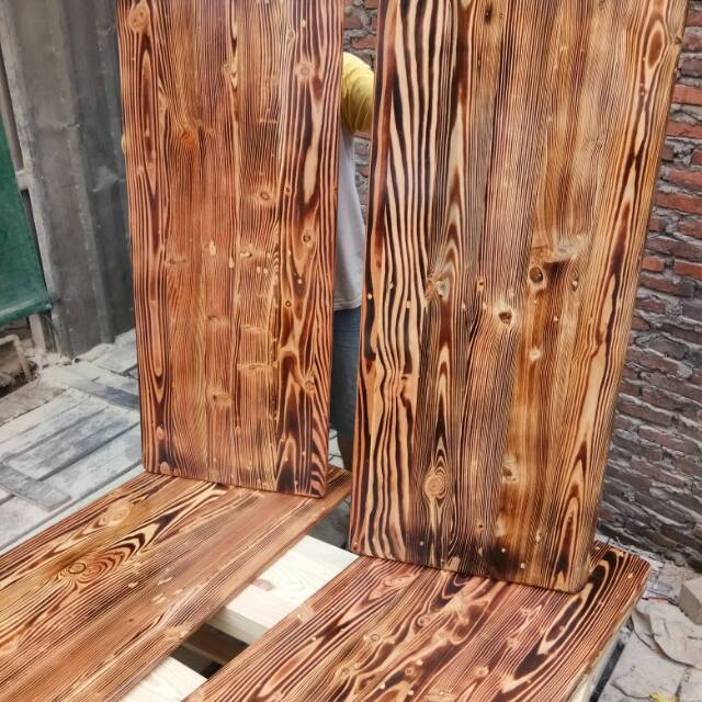 Detail Dinding Papan Kayu Jati Nomer 34