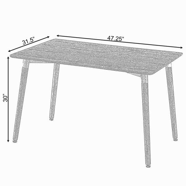 Detail Dining Table Template Nomer 36