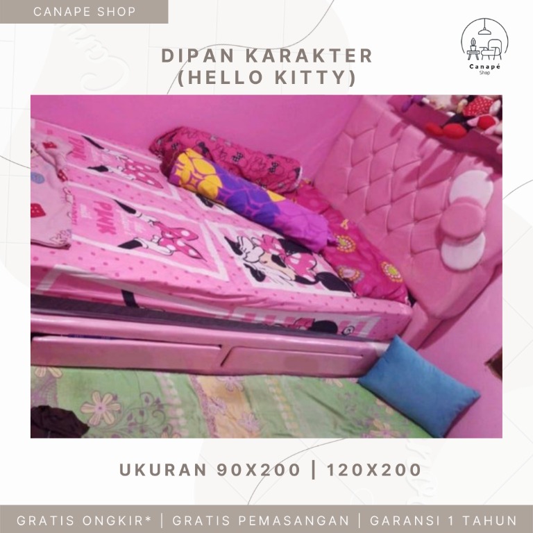 Detail Dipan Hello Kitty Nomer 45