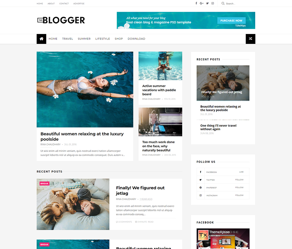 Detail Directory Blogger Template Nomer 37
