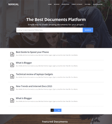 Detail Directory Blogger Template Nomer 8