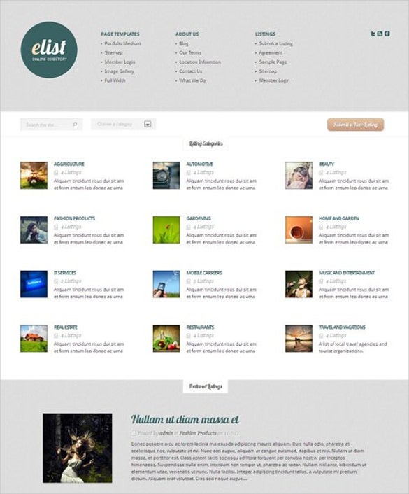 Detail Directory Listing Template Nomer 14