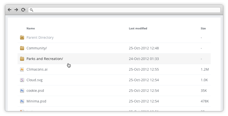 Detail Directory Listing Template Nomer 39