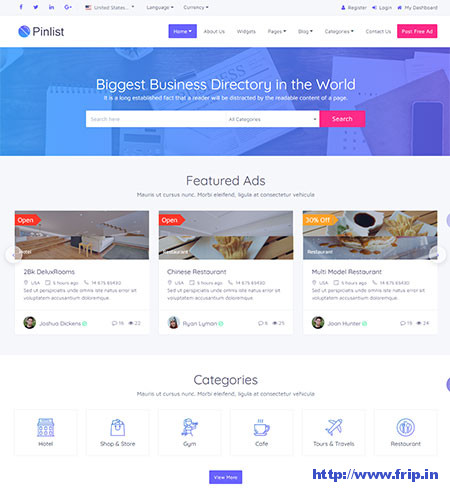 Detail Directory Listing Template Nomer 51