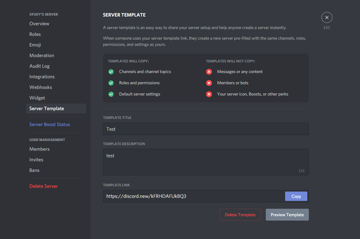 Detail Discord Server Template Nomer 5