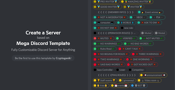 Detail Discord Server Template Nomer 6