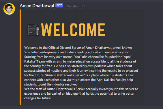 Detail Discord Welcome Message Template Nomer 34