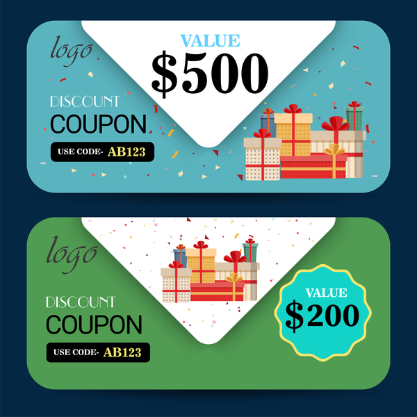 Detail Discount Coupon Design Template Nomer 39