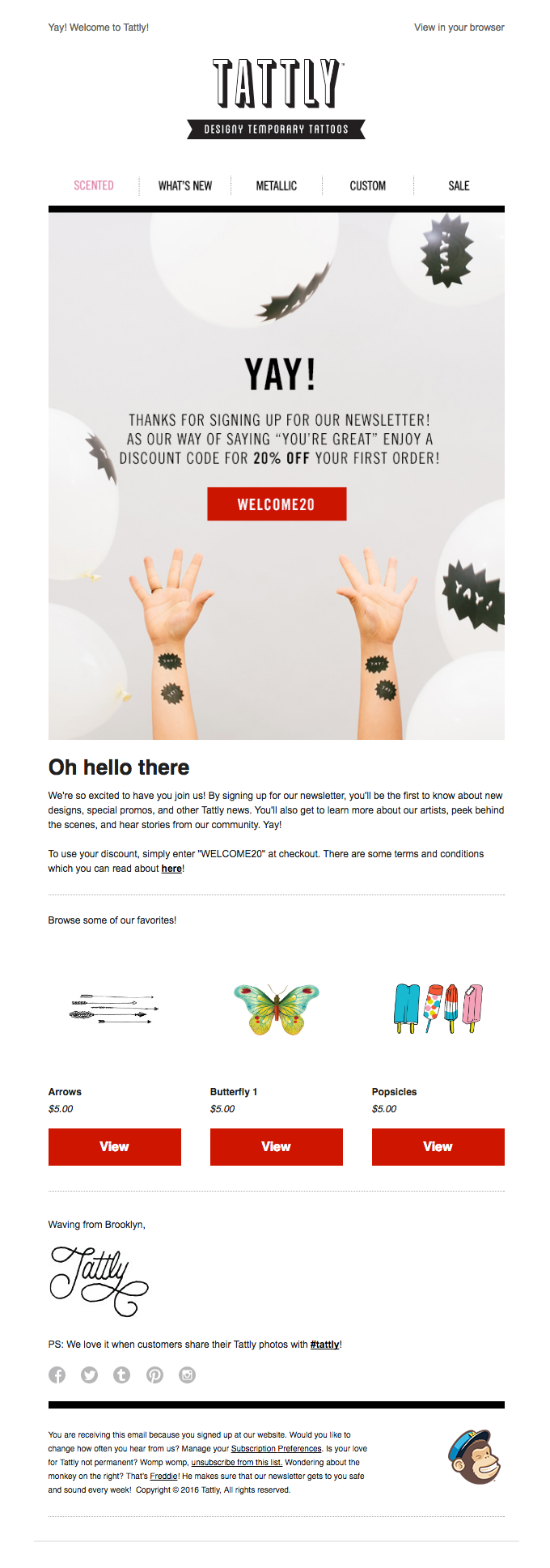 Detail Discount Email Template Nomer 28