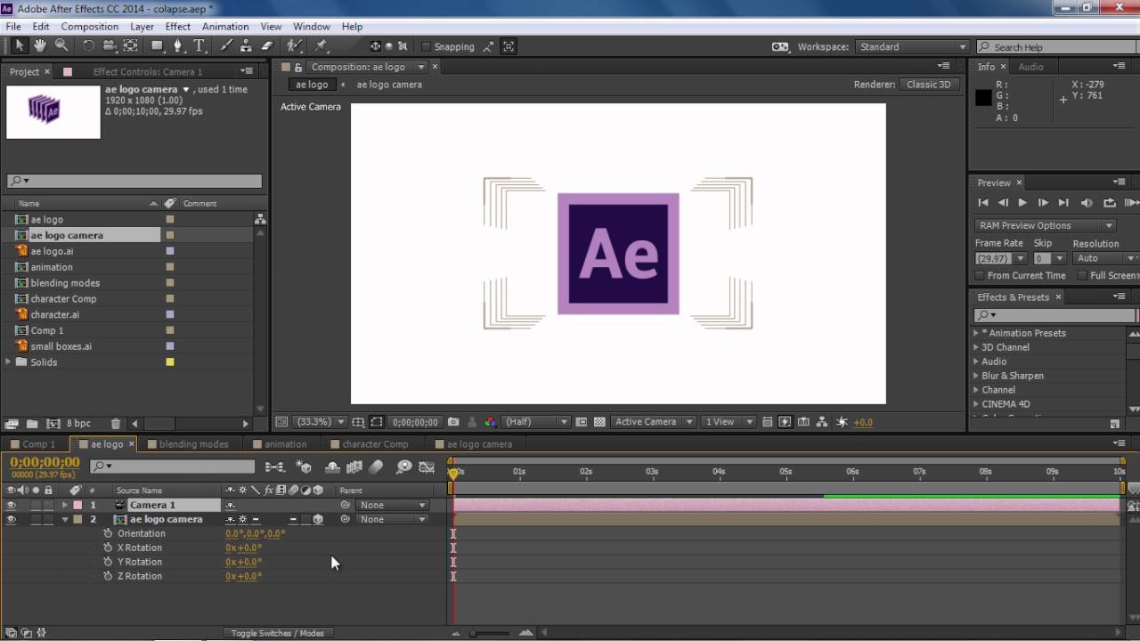 Detail Disintegration Effect After Effects Template Nomer 18
