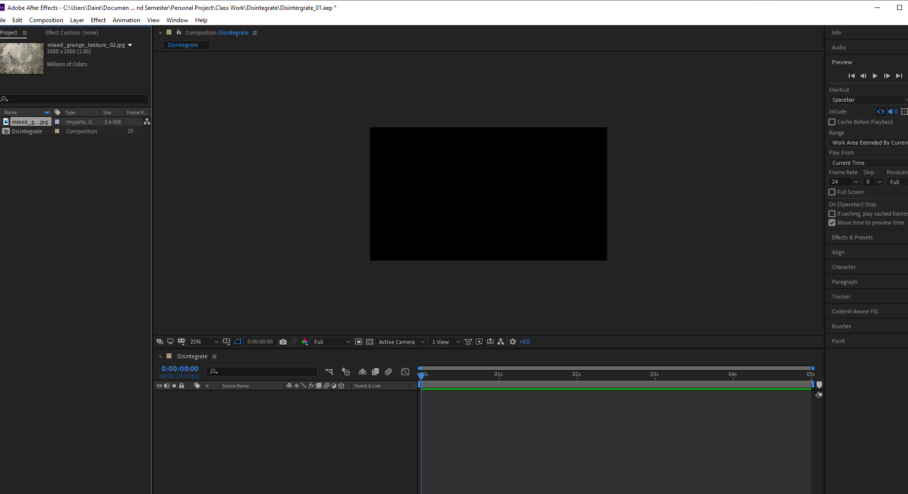 Detail Disintegration Effect After Effects Template Nomer 19