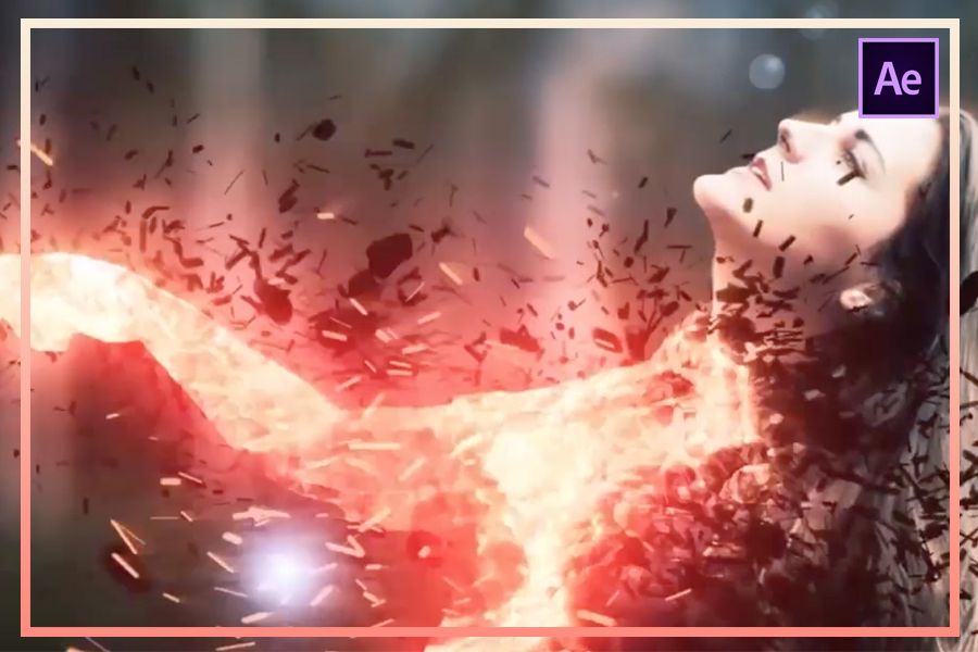 Detail Disintegration Effect After Effects Template Nomer 5