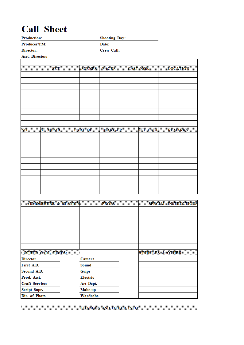 Detail Dispatch Log Template Nomer 40