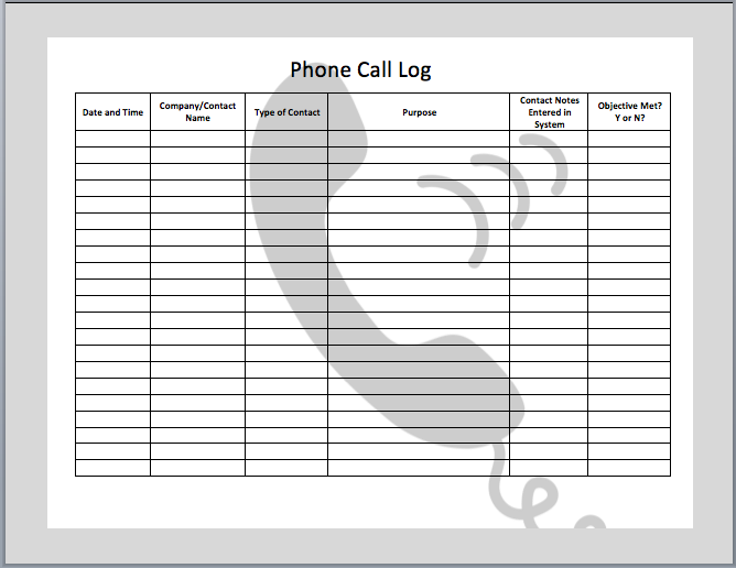 Detail Dispatch Log Template Nomer 45