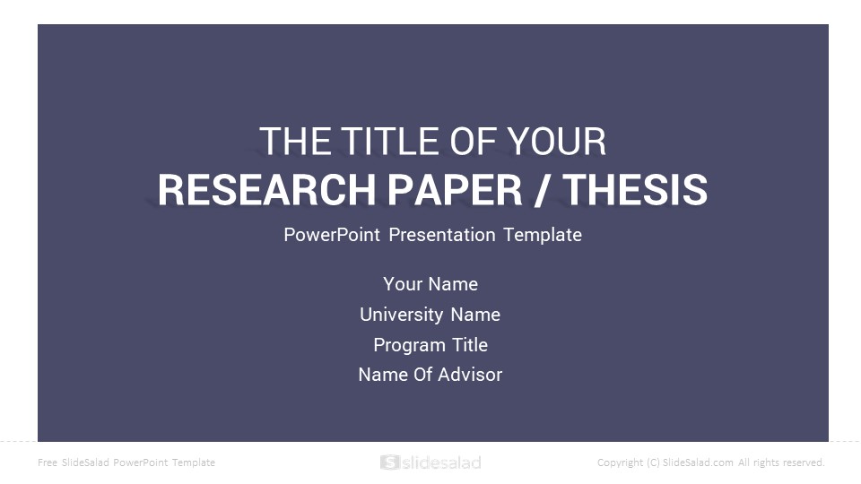 Detail Dissertation Defense Powerpoint Template Free Download Nomer 7