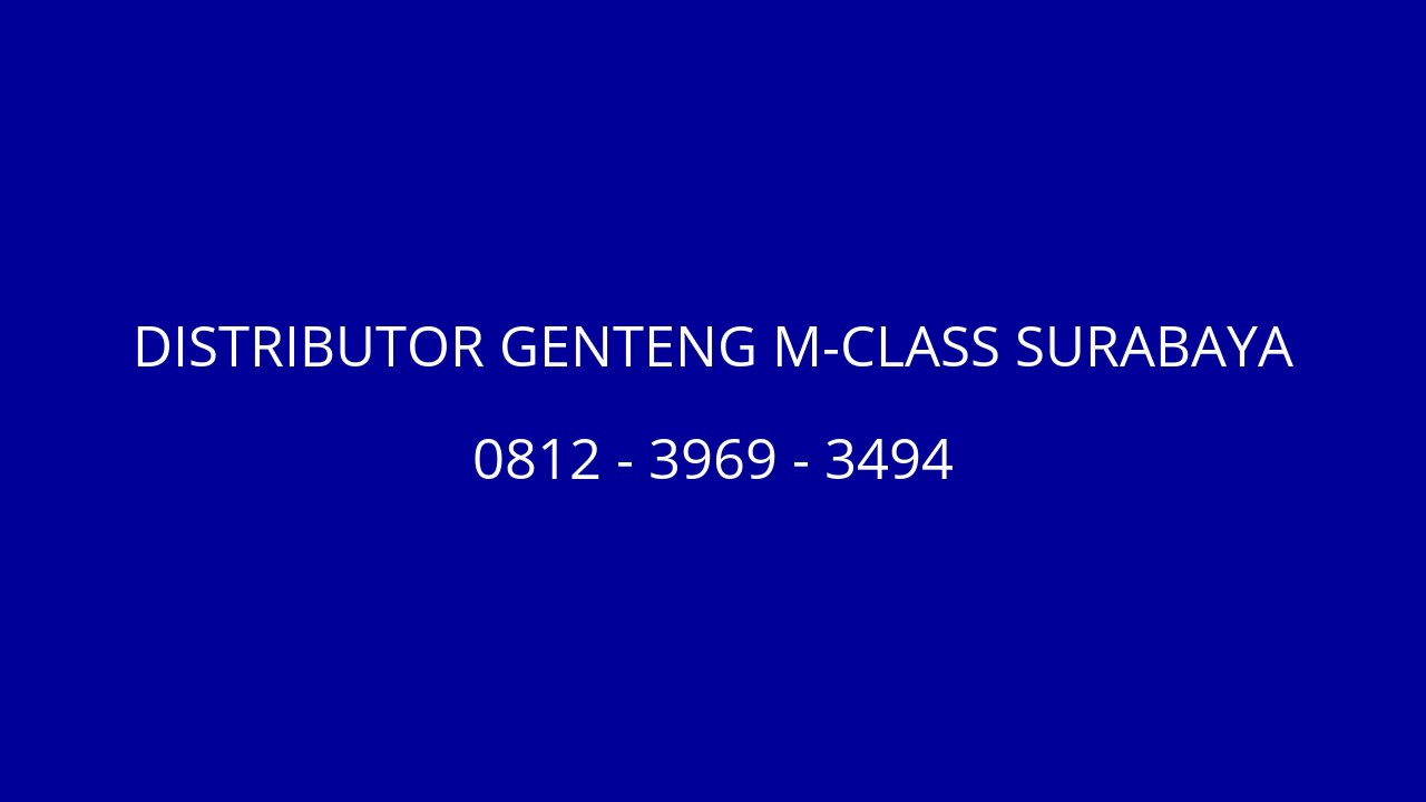Detail Distributor Genteng M Class Surabaya Nomer 9