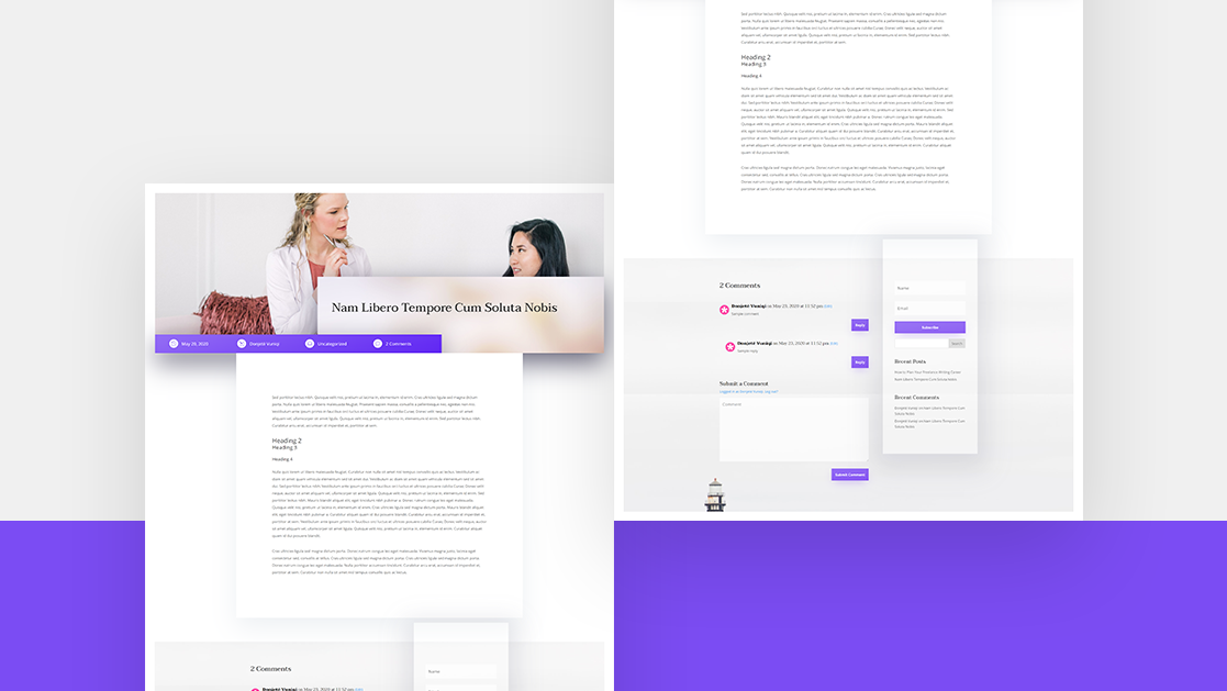 Detail Divi Post Template Nomer 4