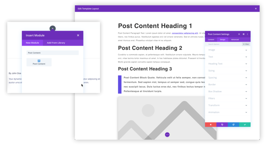 Detail Divi Post Template Nomer 42