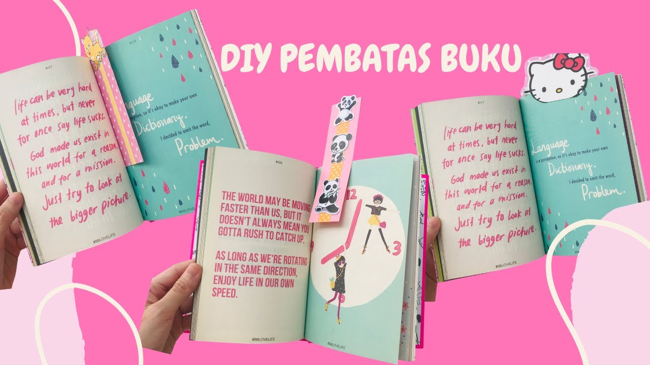 Diy Pembatas Buku - KibrisPDR