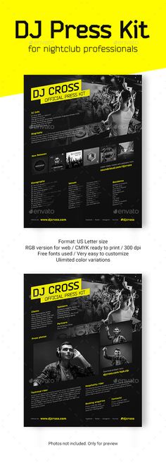 Detail Dj Epk Template Nomer 26