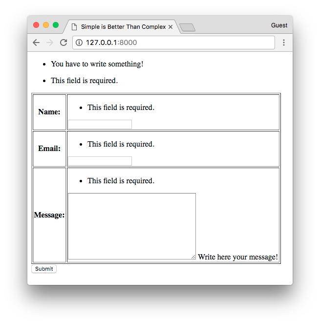 Detail Django Form Template Nomer 10