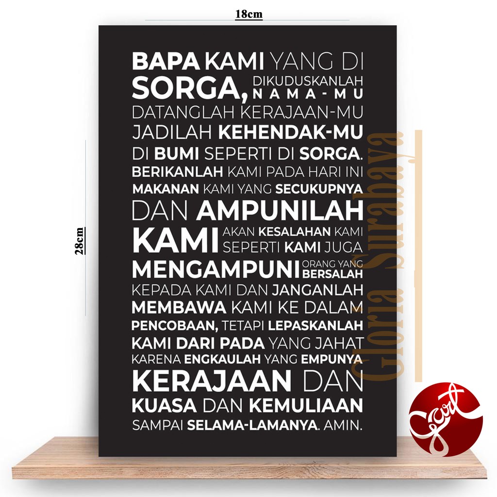 Detail Doa Bapa Kami Gambar Nomer 35