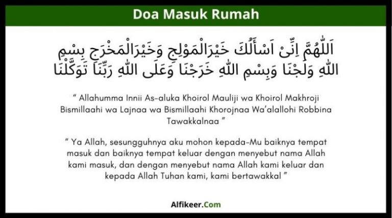 Detail Doa Keluar Masuk Rumah Beserta Artinya Koleksi Nomer 7 Detail Doa Keluar Masuk Rumah Beserta Artinya Koleksi Nomer 7