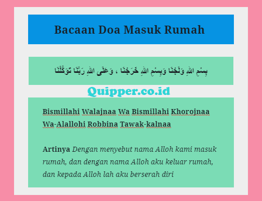 Detail Doa Keluar Rumah Untuk Anak Tk Nomer 17