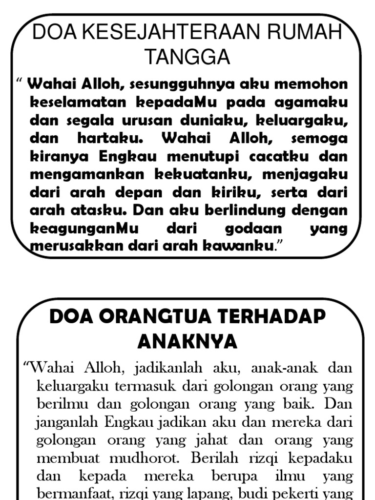 Detail Doa Untuk Kebaikan Rumah Tangga Nomer 8