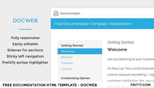 Detail Documentation Web Template Nomer 4