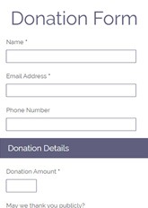 Detail Donation Form Template Nomer 9