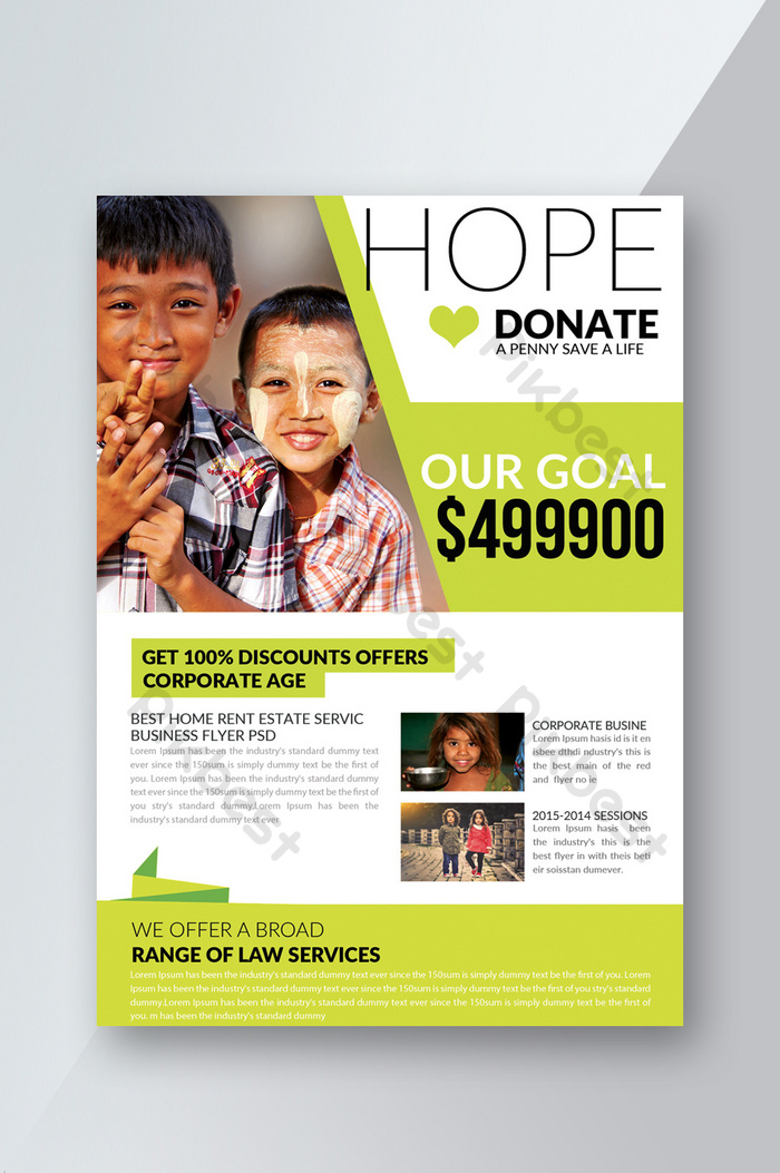 Detail Donation Poster Template Nomer 31