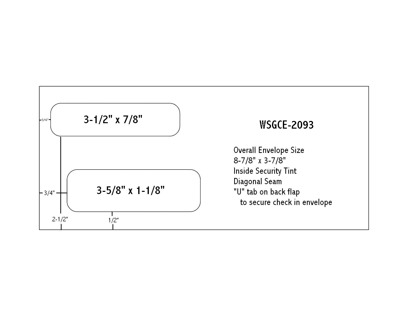 Detail Double Window Envelope Template Nomer 11