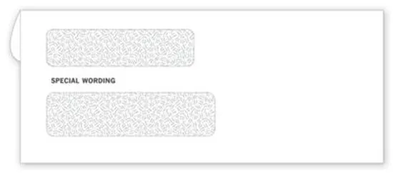 Detail Double Window Envelope Template Nomer 18