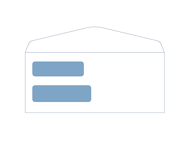 Detail Double Window Envelope Template Nomer 22