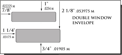 Detail Double Window Envelope Template Nomer 24