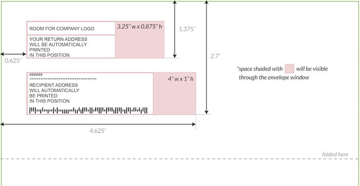 Detail Double Window Envelope Template Nomer 4