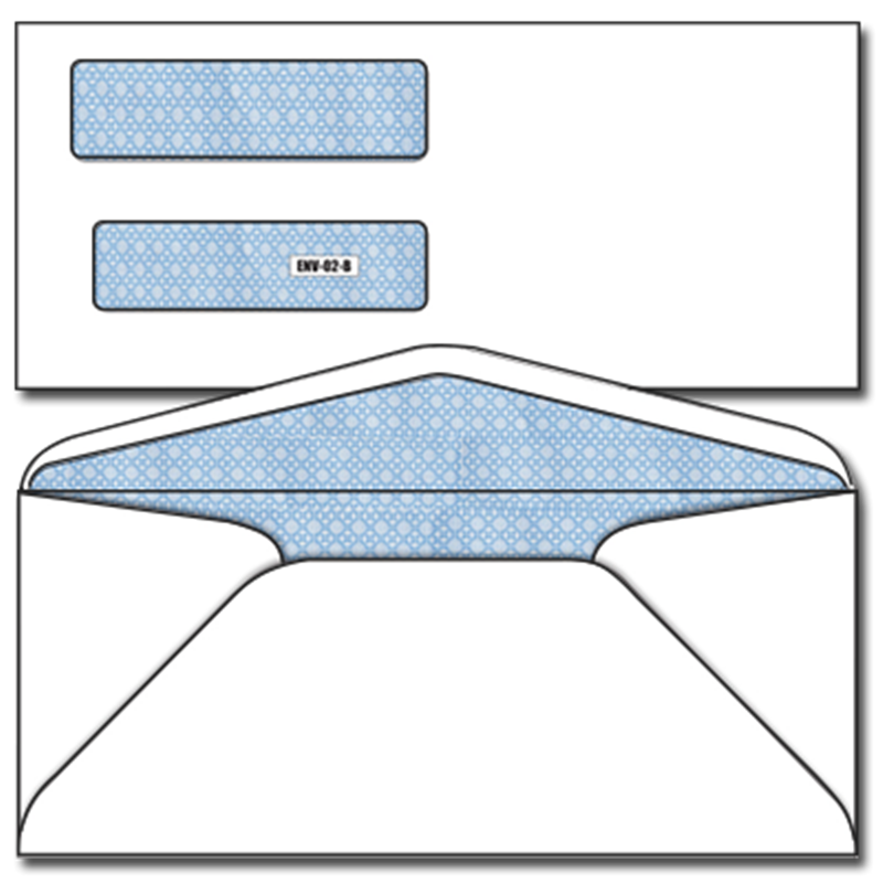 Detail Double Window Envelope Template Nomer 30