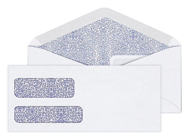 Detail Double Window Envelope Template Nomer 37